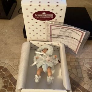 NIB “Cute as a Button” Ashton-Drake mini doll